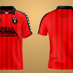 Camiseta premium roja que la Rumba te acompañe